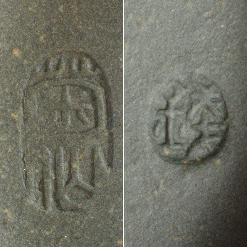 中国　銭菊仙制款　緑泥　神獣摘　急須　茶壷　C　R6159