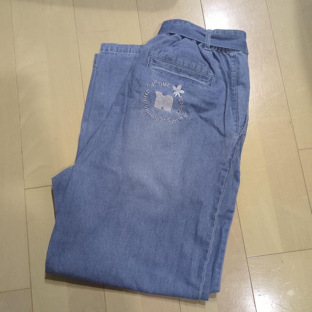 ム*ク様 naptime　デニム 2024SS Lサイズ