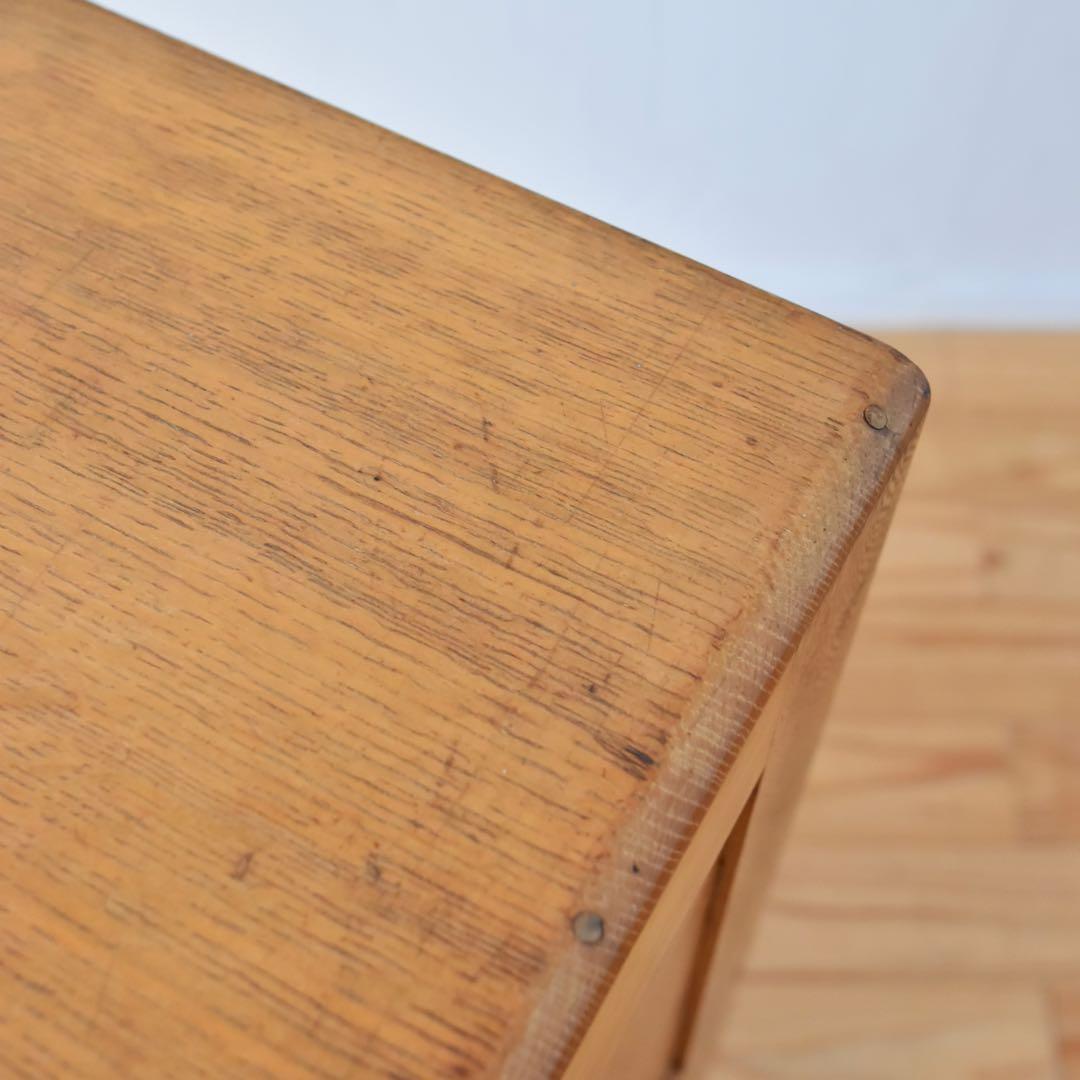小引き出し　楢　無垢材　Made In Japan