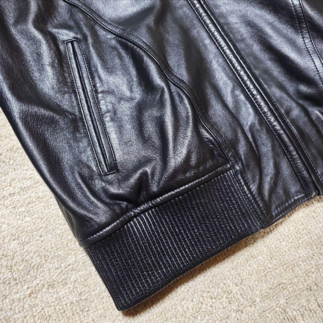 光*様 美品！希少！ Supreme シュプリーム レザージャケットブラック M