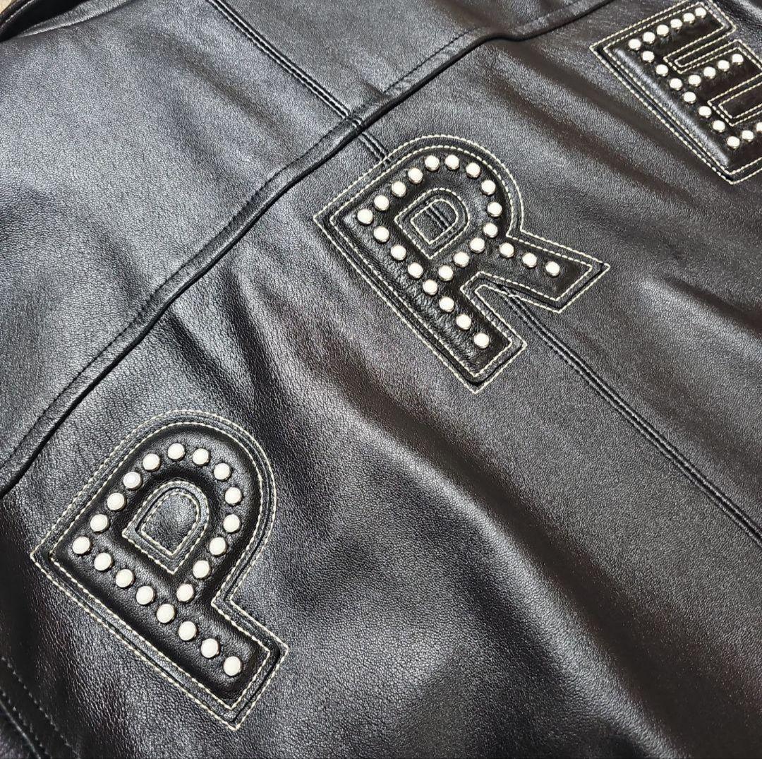 光*様 美品！希少！ Supreme シュプリーム レザージャケットブラック M