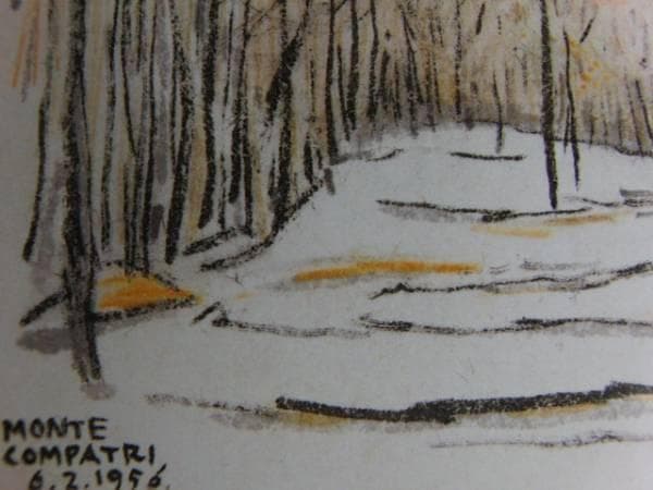 守屋多々志、70年ぶりの雪、希少な額装用画集より、美品、新品額装付