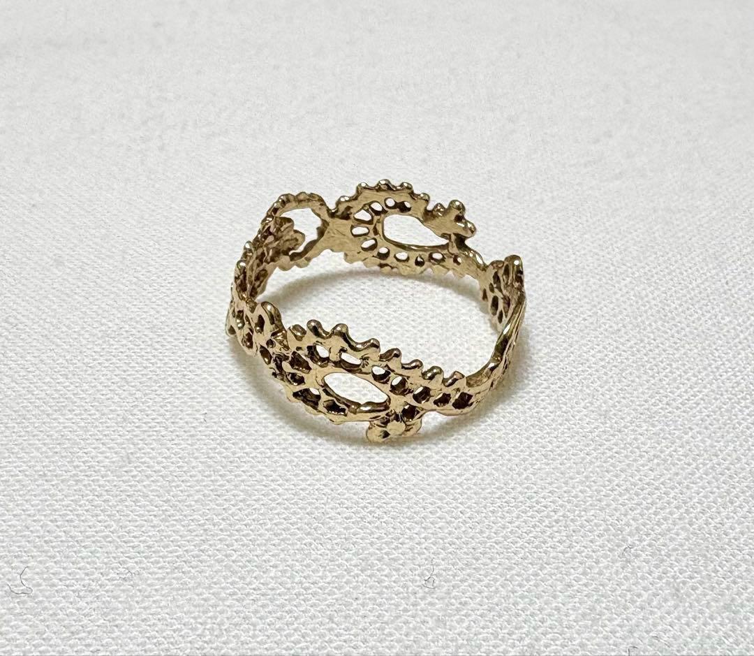 KAORU スワトウ リング K10ピンクゴールド 13号