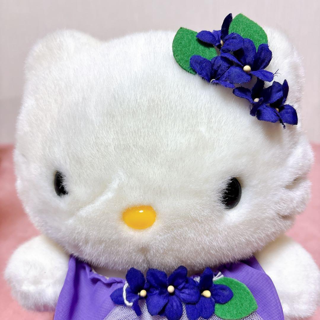 ⭐️希少品⭐️ハローキティ すみれ フラワーガーデン　2000年 サンリオミレニアム