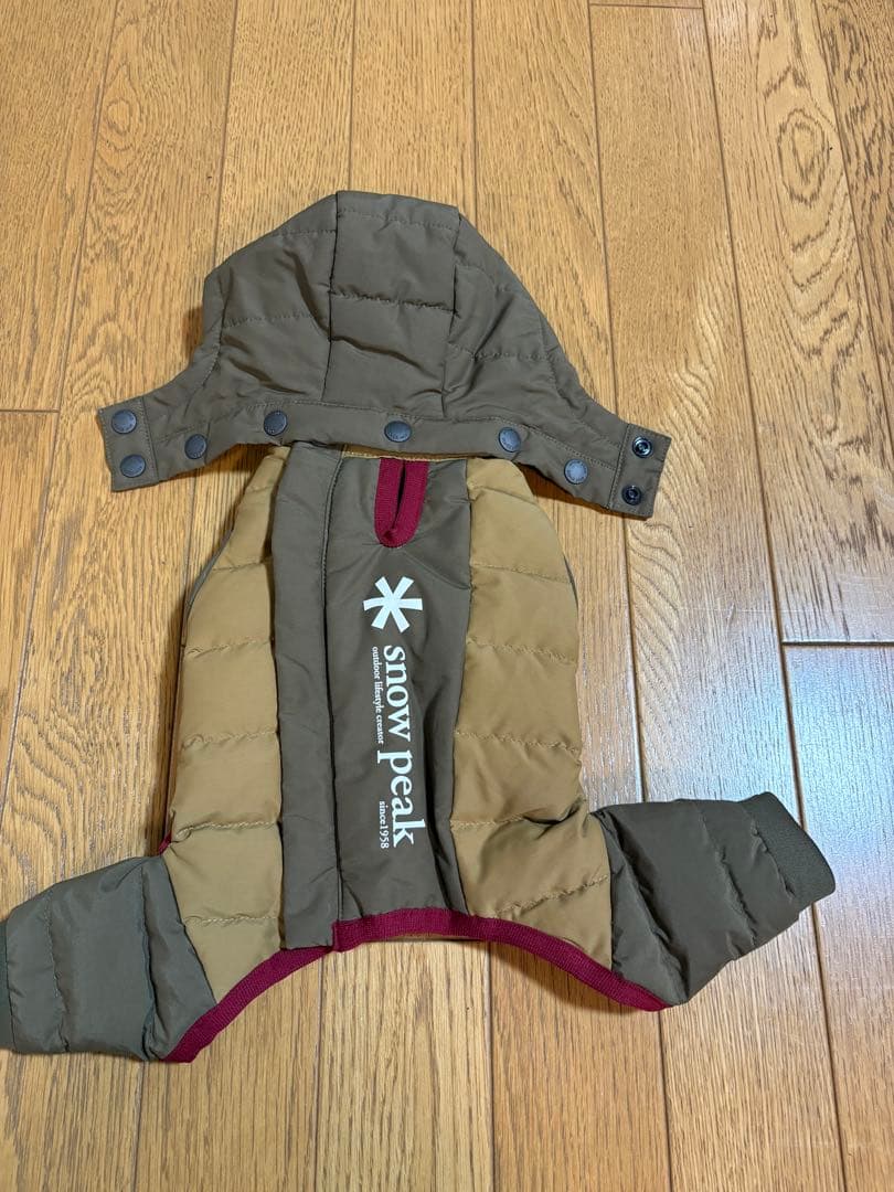 peak スノーピーク 犬用 ダウン ドッグダウン