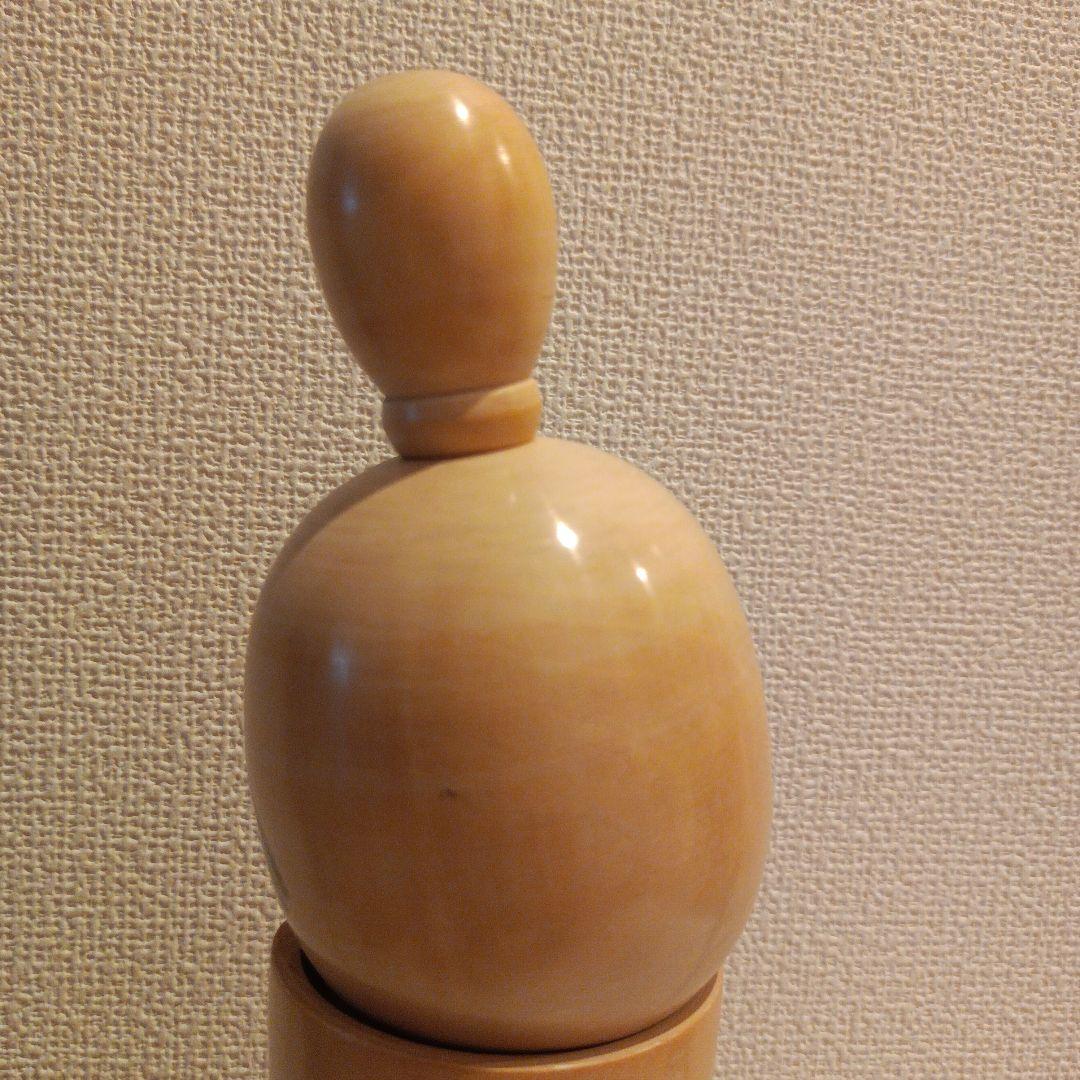 佐藤翠崕 創作こけし 菊の想い 内閣総理大臣賞受賞作家