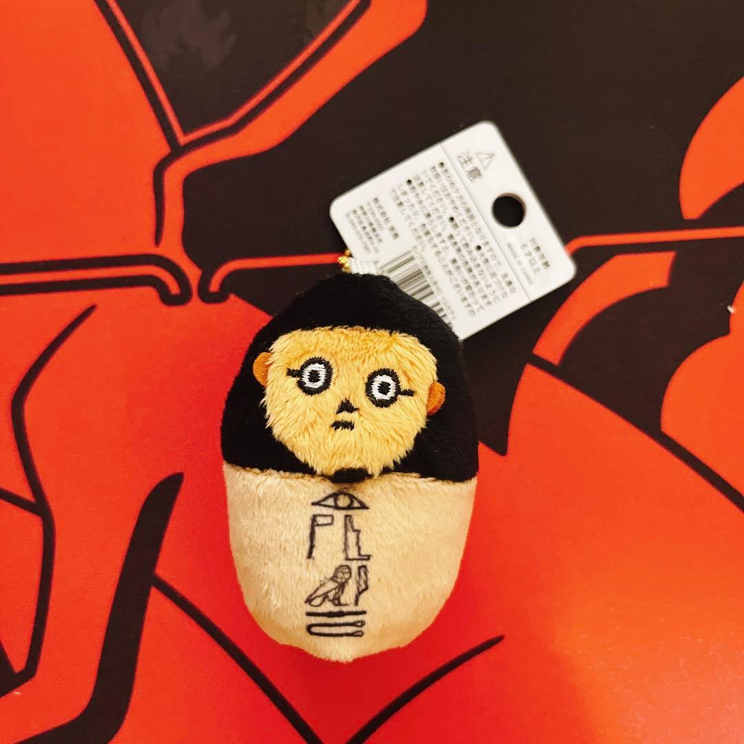 2025古代エジプト展　カノプス壺指人形　刺繍缶バッジ　新品未開封　全種類セット