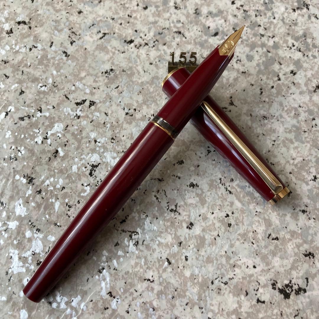 #155 オーバーホール済み 万年筆 モンブラン MONTBLANC 14k