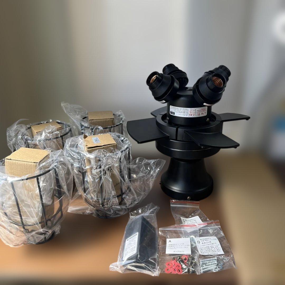 【新品未使用】JAVALO ELF シーリングファン JE-CF001V