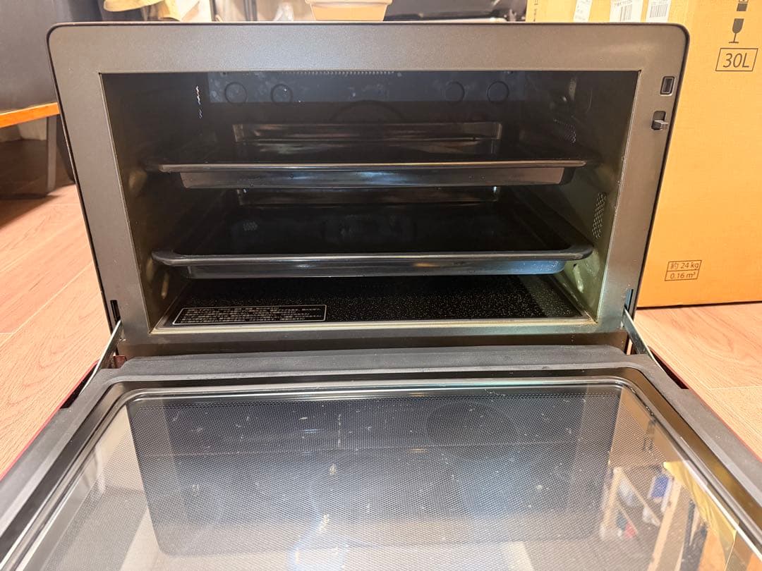 SHARP RE-SS10B-R 2017年製　オーブンレンジ