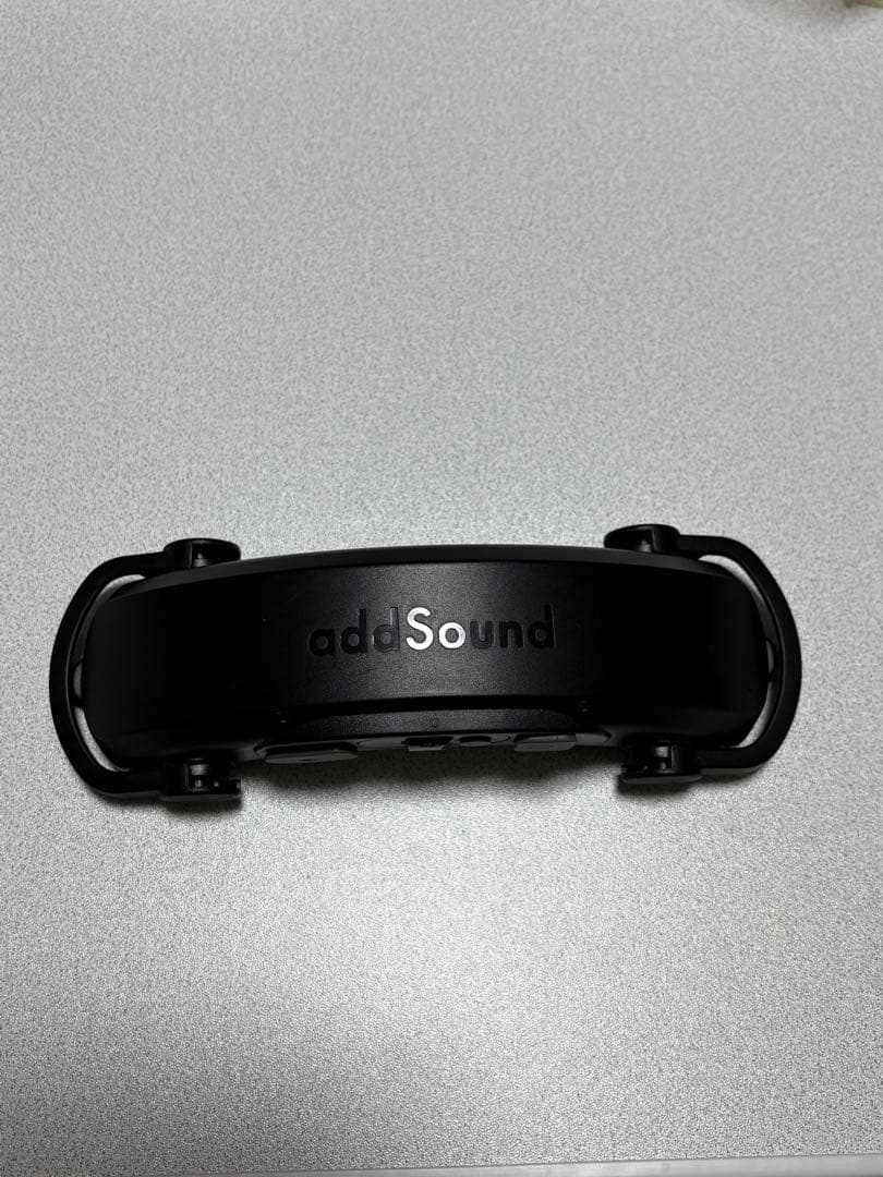 addSound 骨伝導イヤホン スピーカー 音楽 ヘルメットスピーカー バイク