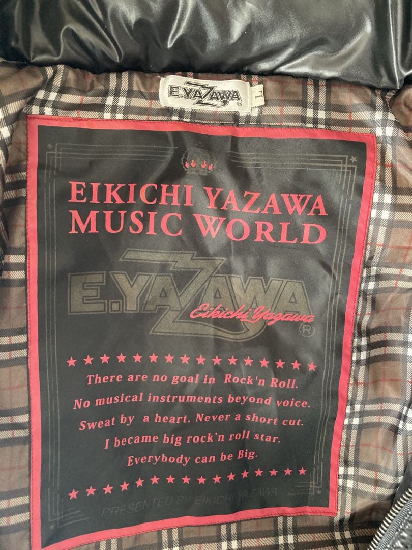 矢沢永吉　ダウンジャケット　ジャンバー