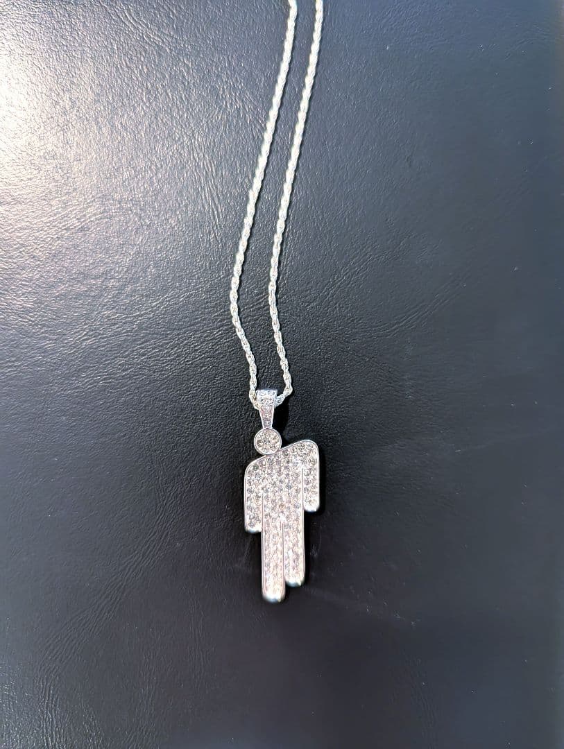 ビリーアイリッシュ 正規品 グッズ Blohshネックレス シルバー 完売レア