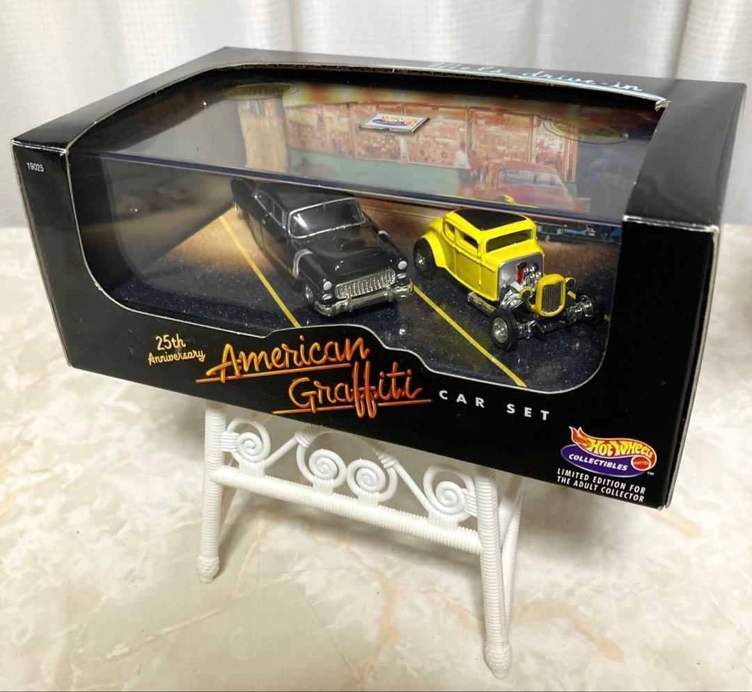ホットウィール　アメリカングラフィティー　未開封+ ルーカス風カスタムフィギュア