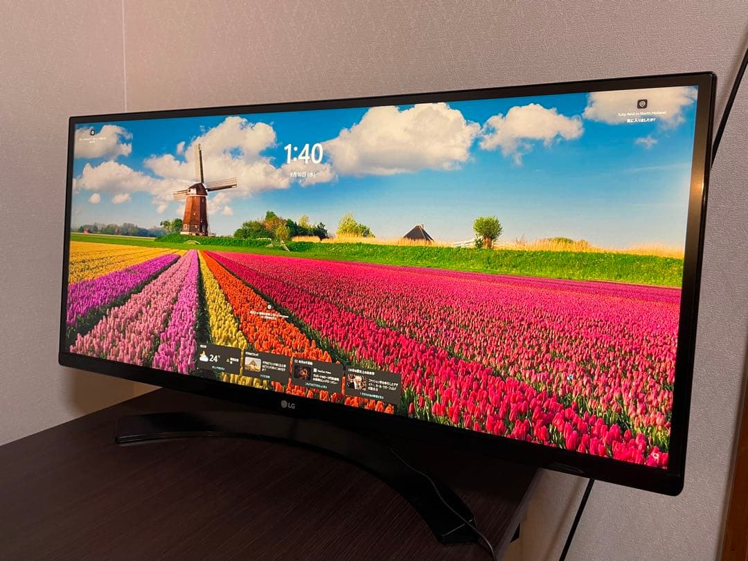 LG 34インチウルトラワイドモニター　34WL750