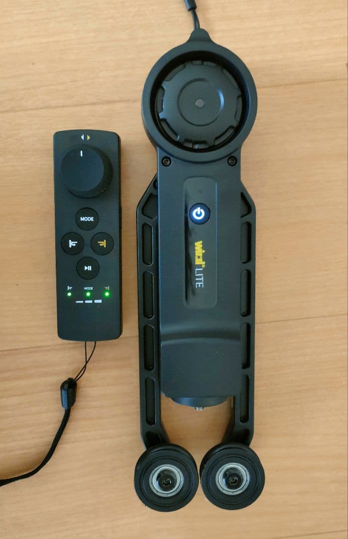 Wiral LITE（ケーブルカム）カメラを取り付けワイヤーで撮影