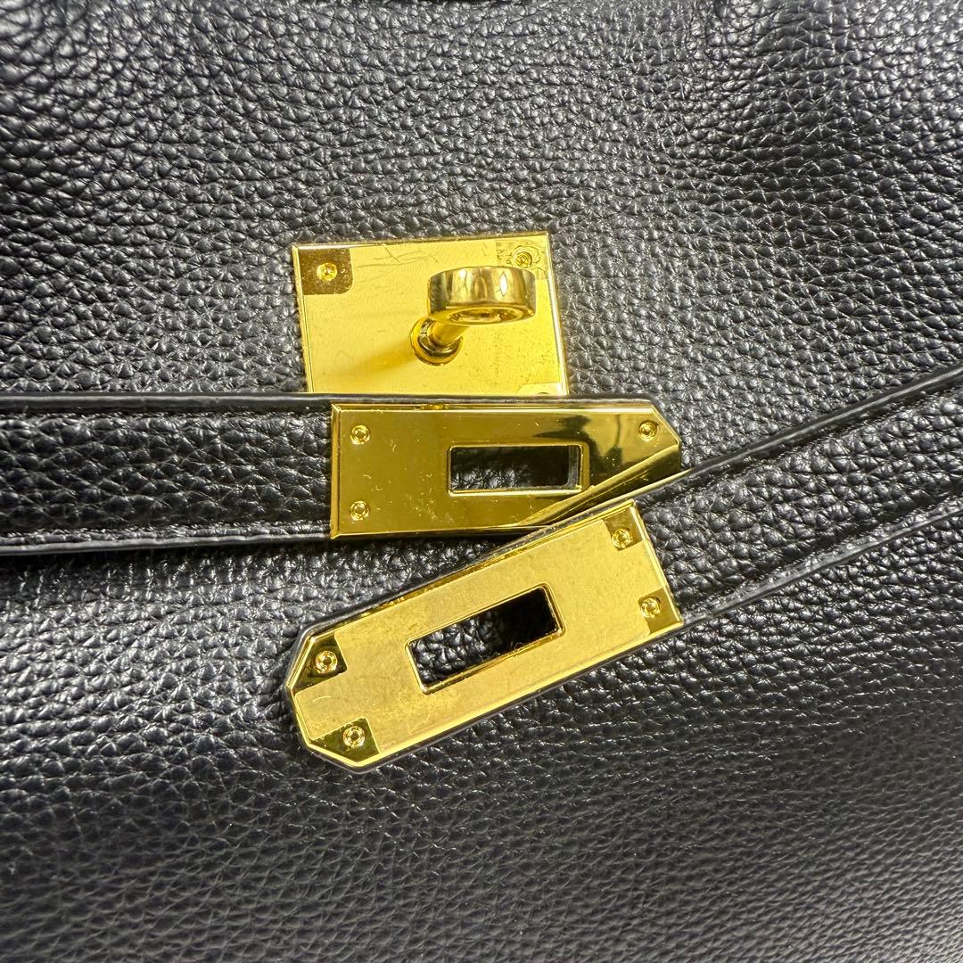 【極美品】スローブイエナ ハンド トートバッグ 底鋲 大容量 A4 2way 黒