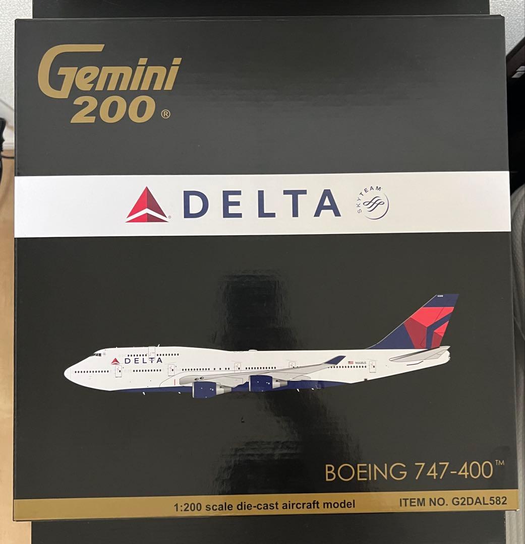 Gemini 200 Boeing 747-400 デルタ航空