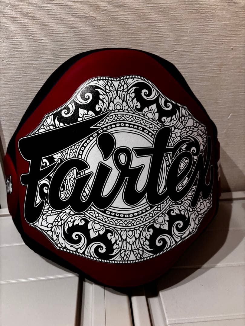 値下げ！ブランド: FAIRTEX ベリープロテクター BPV3 (レッド)