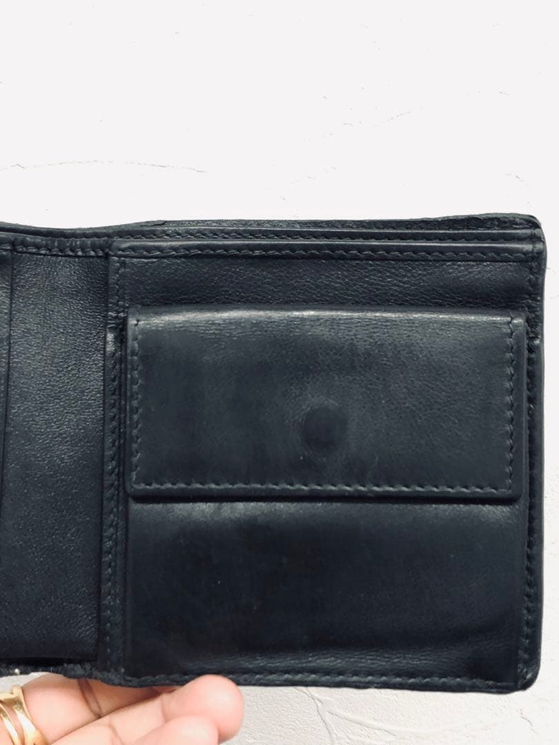 GUCCI ミニ財布 マイクロGG インターロッキング シマ 箱あり