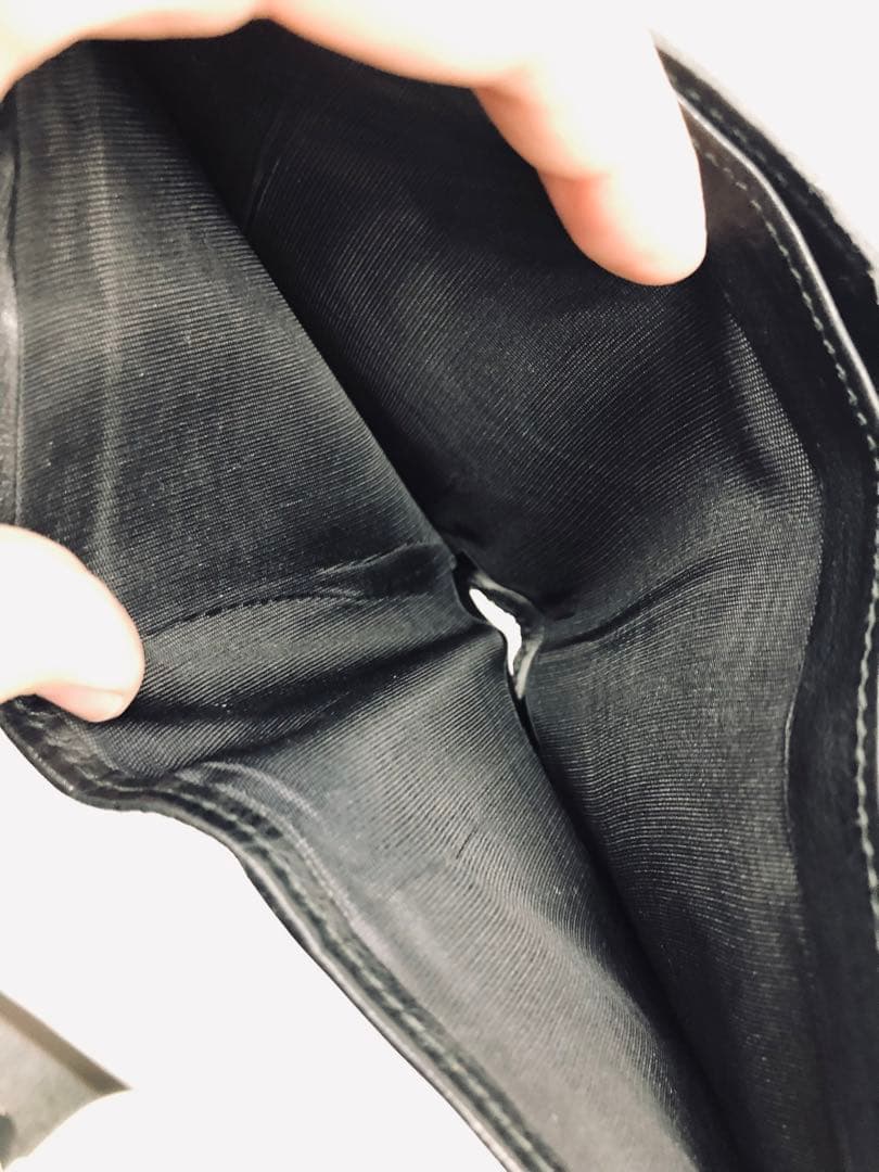 GUCCI ミニ財布 マイクロGG インターロッキング シマ 箱あり