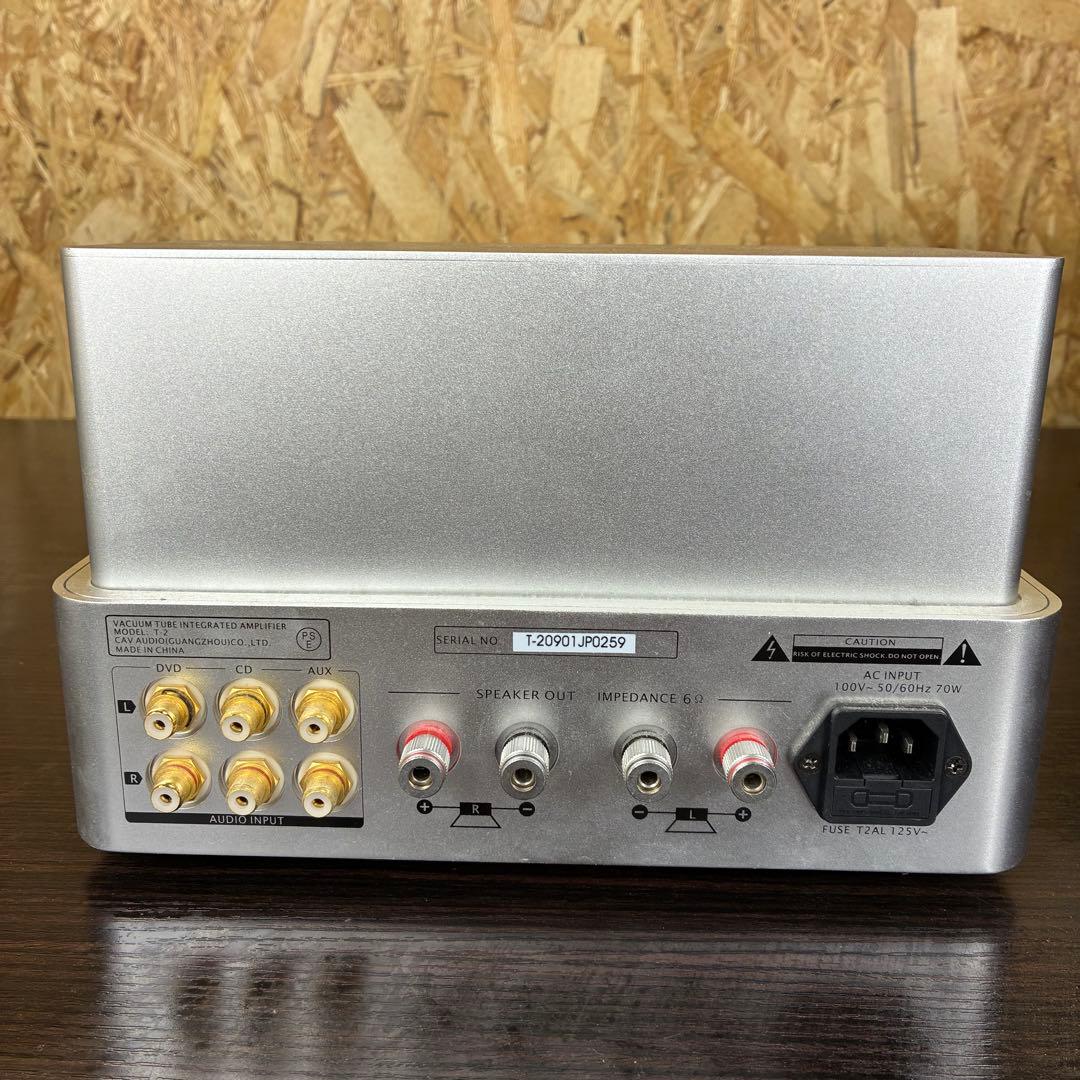 ゴ*ン様 【希少】CAV 真空管アンプ VAZIO T-2 スピーカー　オーディ