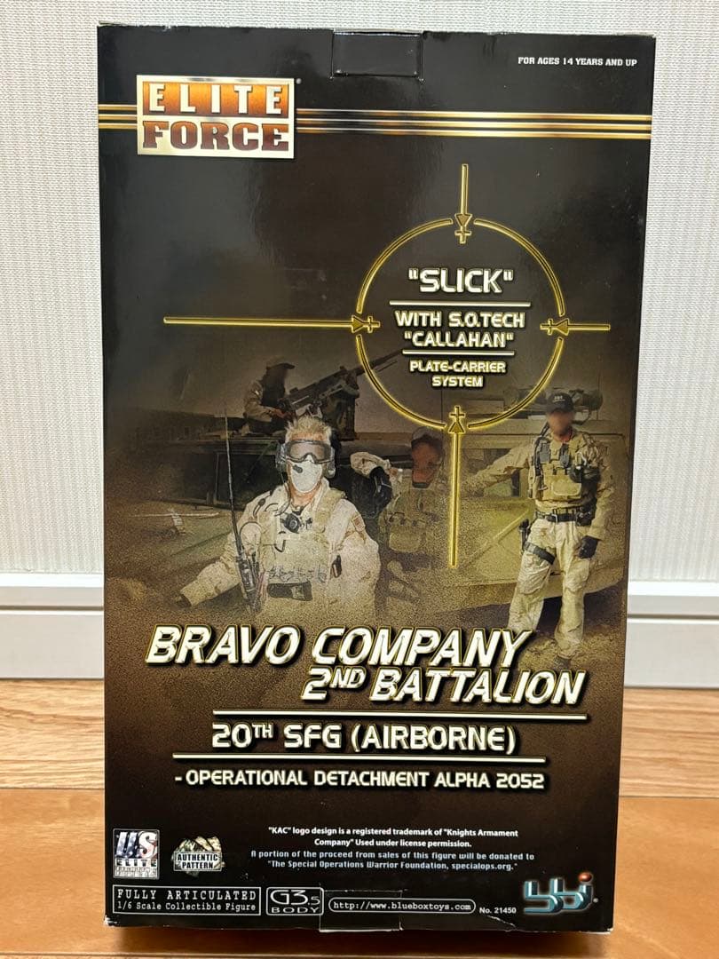bbi 1/6 ELITE FORCE BRAVO COMPANY 限定版
