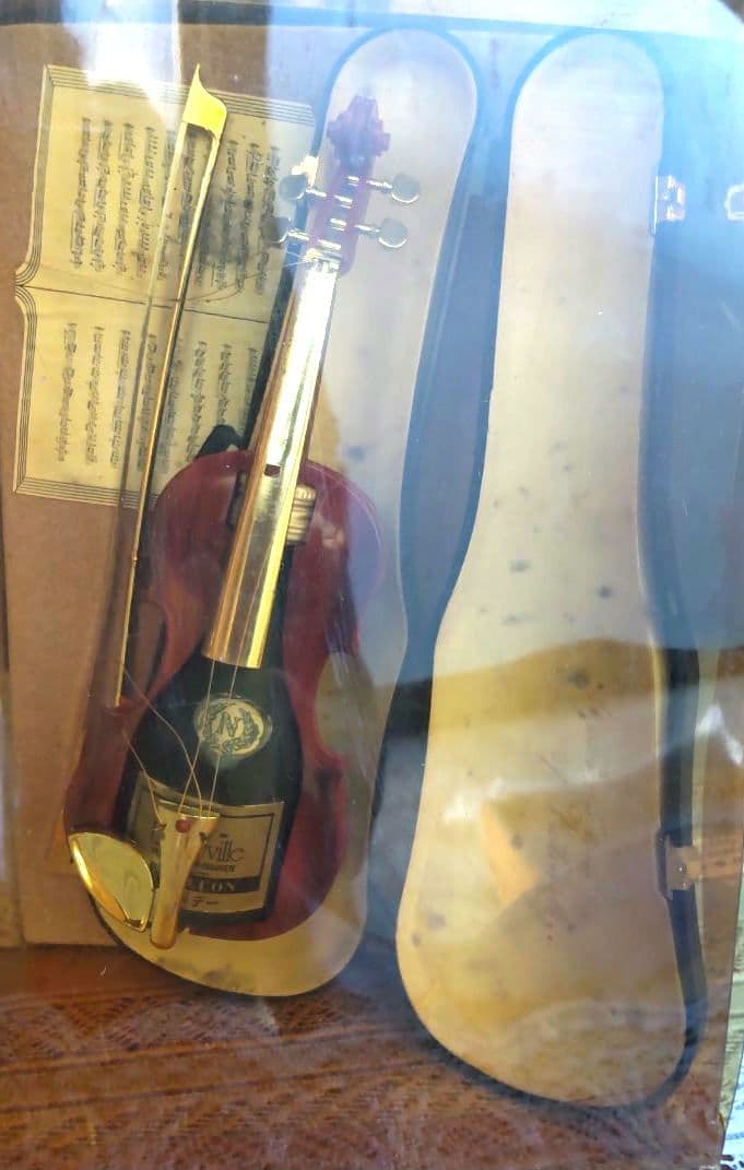 ミニボトル洋酒・ミニチュア 楽器・帆船 × 5