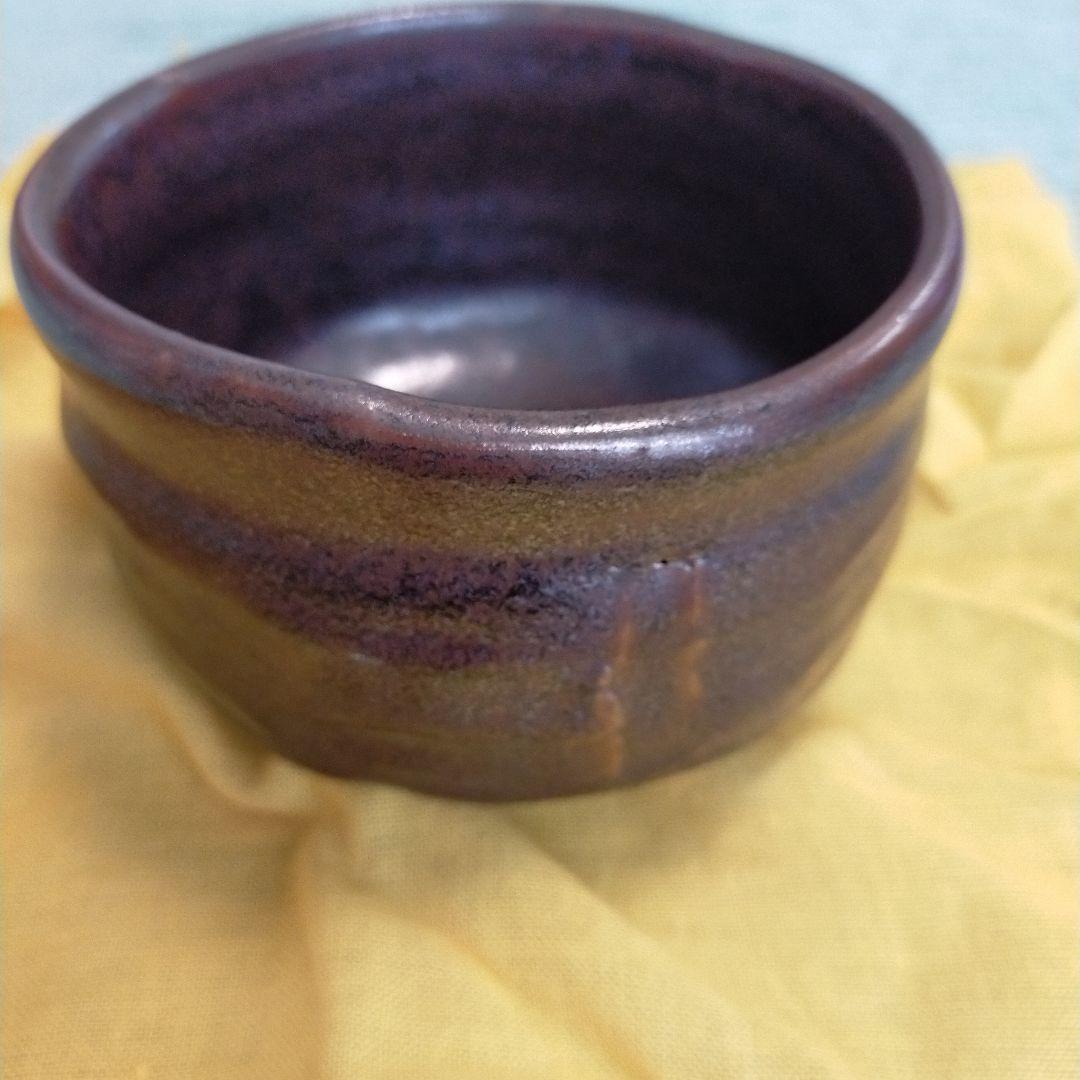 茶道具 瀬戸物 茶碗 加藤春鼎 作　直径12cm　高さ8cm