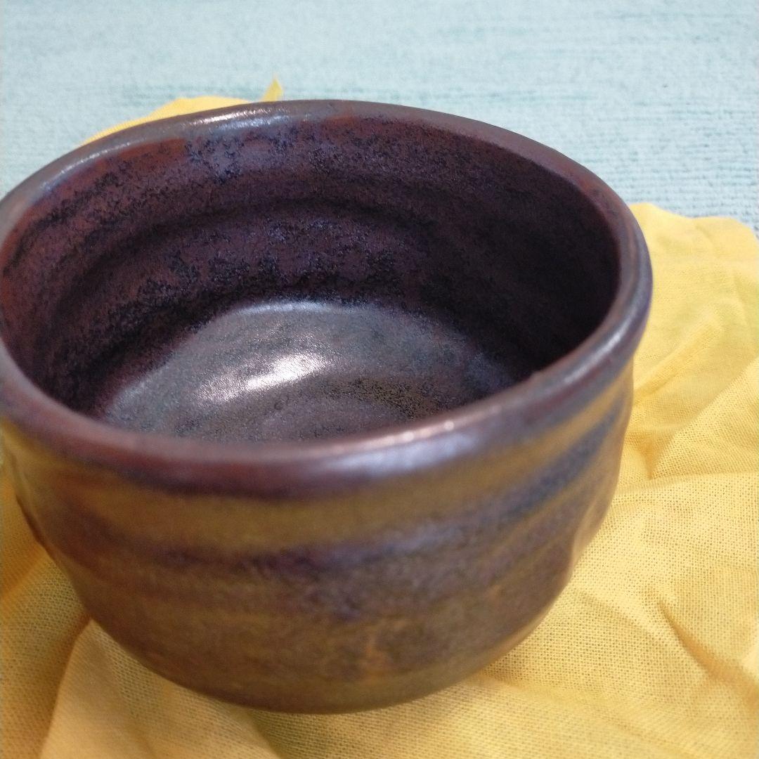 茶道具 瀬戸物 茶碗 加藤春鼎 作　直径12cm　高さ8cm