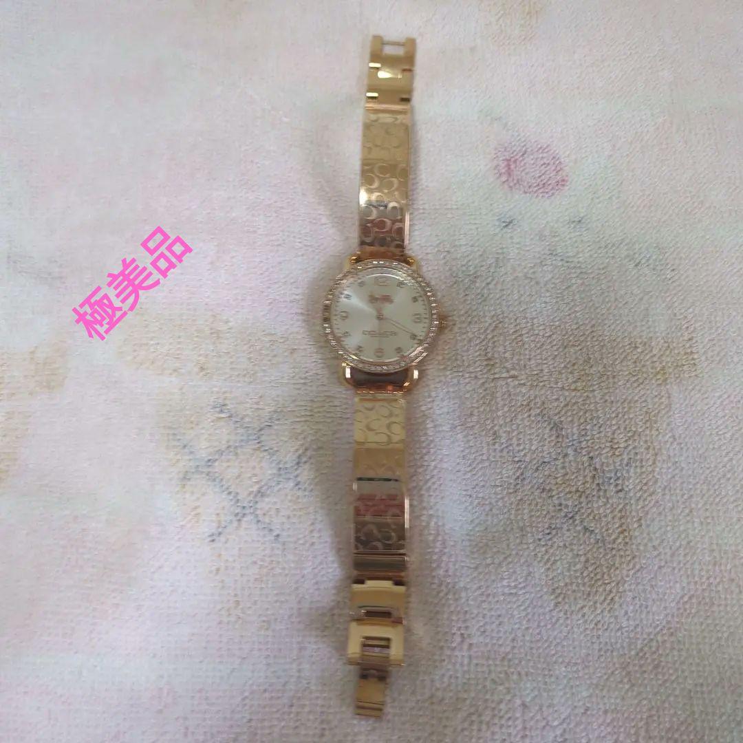 COACHレディース腕時計【未使用に近い】