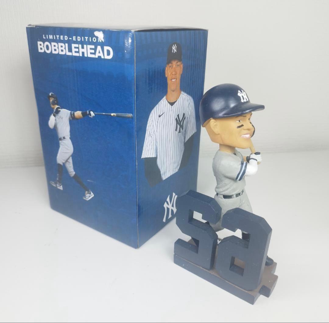 【美品】ヤンキース　アーロン・ジャッジ　ボブルヘッド62本塁打記念　球場配布品