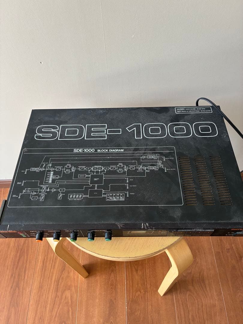 ローランドデジタルディレイ　SDE-1000 動作品　ビンテージ