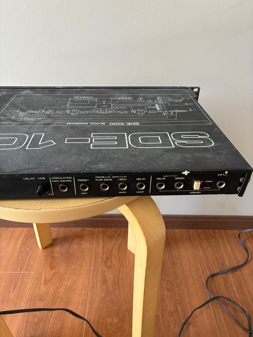 ローランドデジタルディレイ　SDE-1000 動作品　ビンテージ