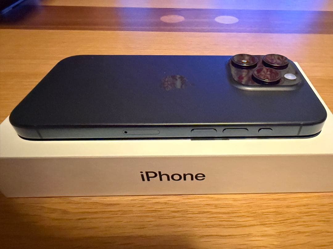 iPhone 15 pro ブルーチタニウム128GB