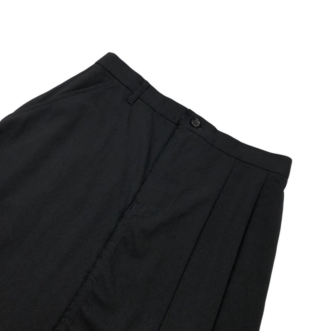 tricot COMME des GARCONS プリーツスカート 膝丈 黒 M