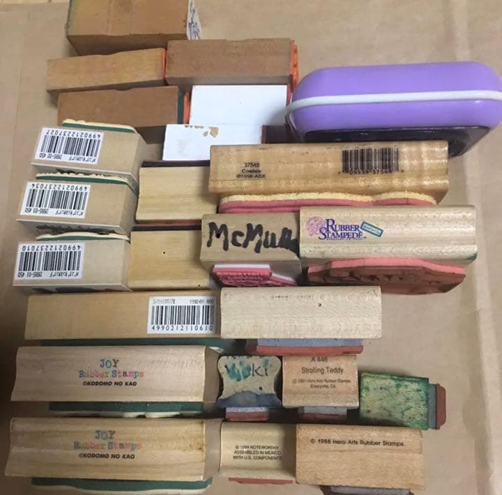 ヴィンテージスタンプ　大量　セット　熊　くま　ベアー