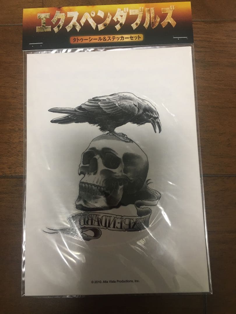 スタローン　エクスペンダブルズ未使用　タトゥーシール　バーニーロス　シールセット