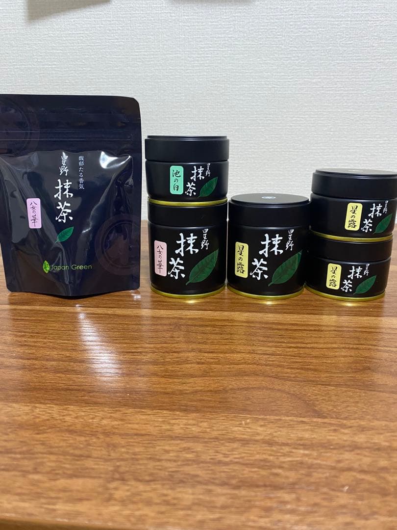 星野製茶園　星野抹茶 複数缶入り