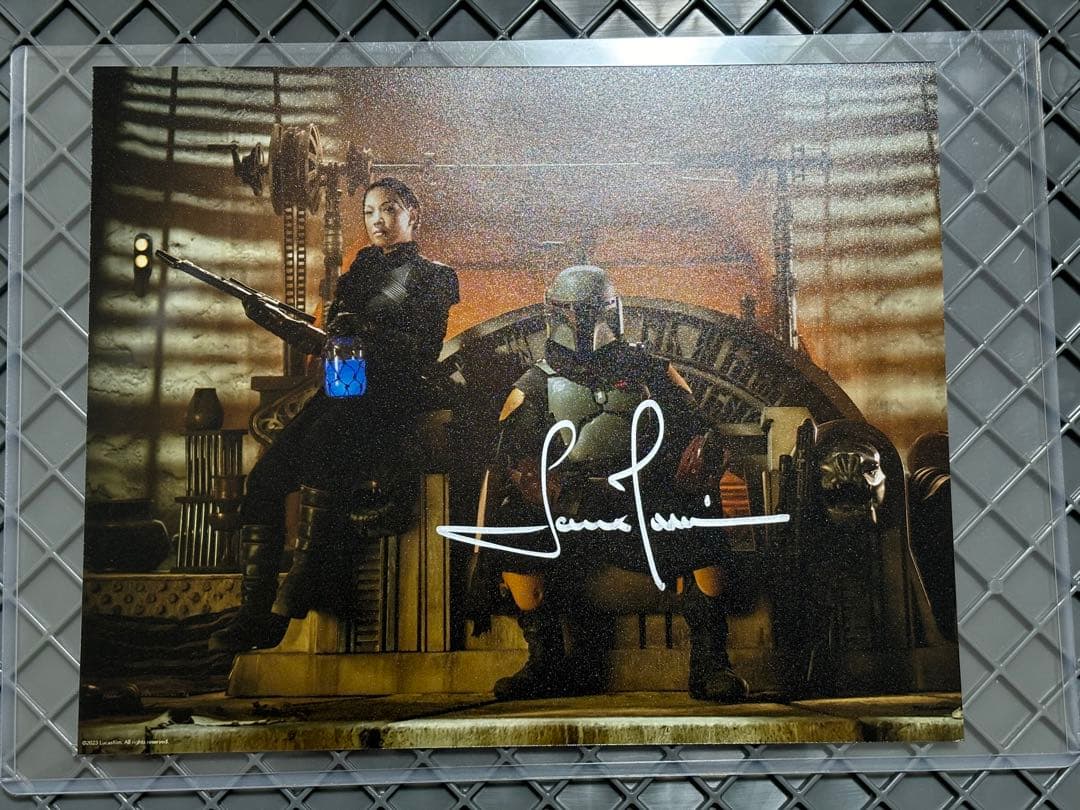 大阪 コミコン ハリコンくじ テムエラモリソン サイン 直筆サイン東京