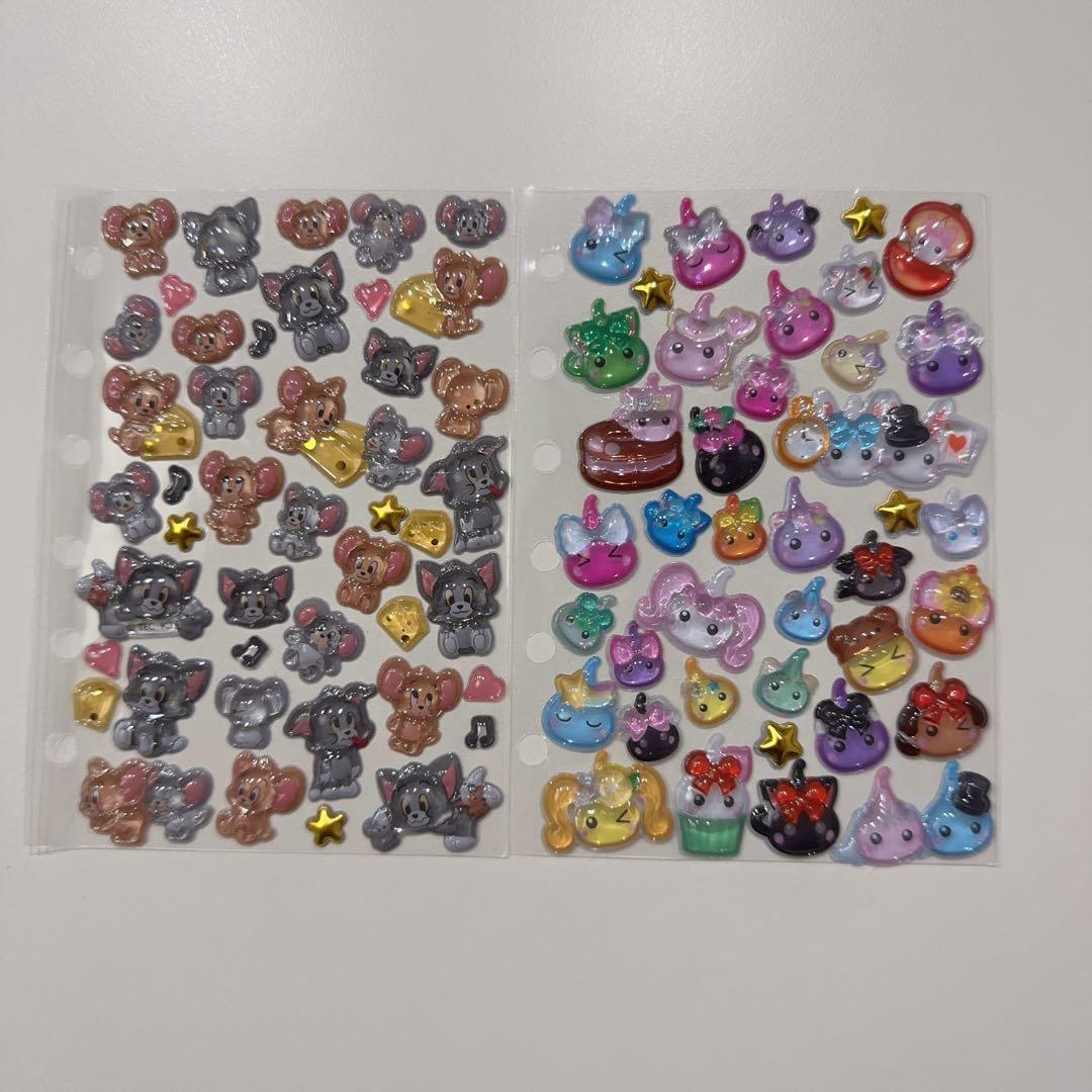 さ*ん様 プチドロップ　シール帳　完成品