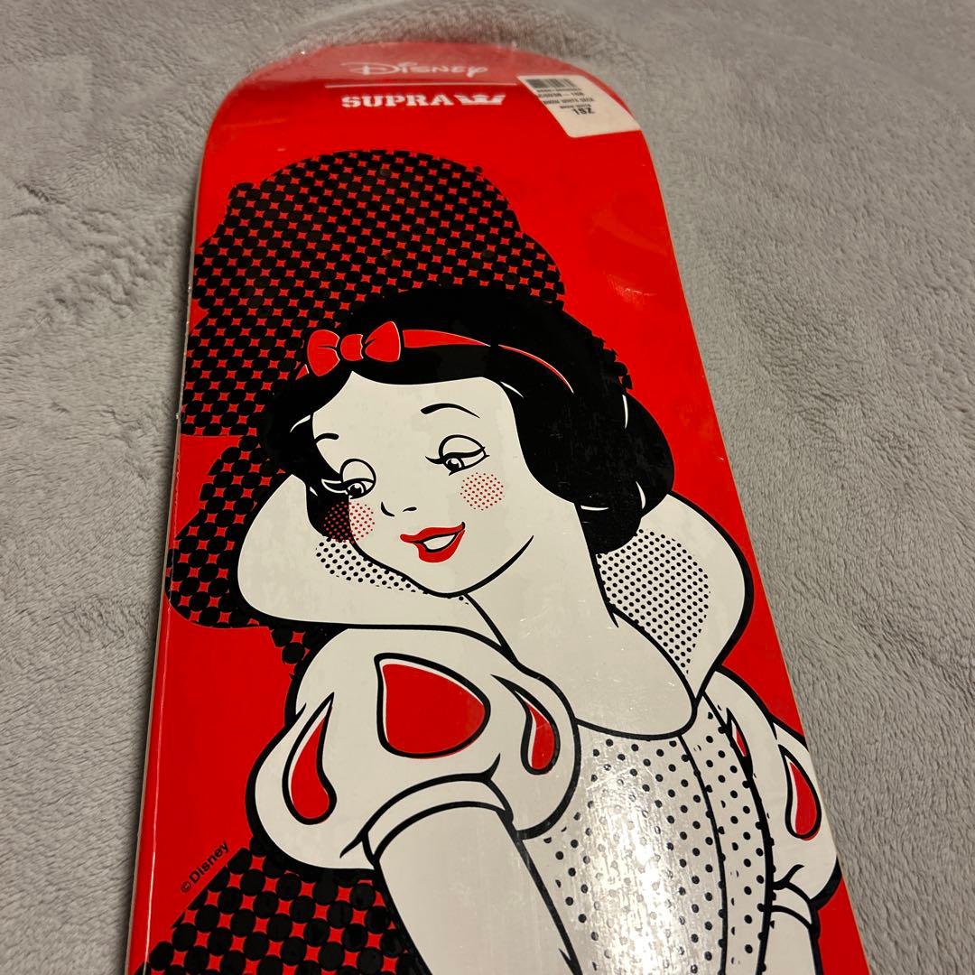 Supra × Disney  whiteスケートボードデッキ
