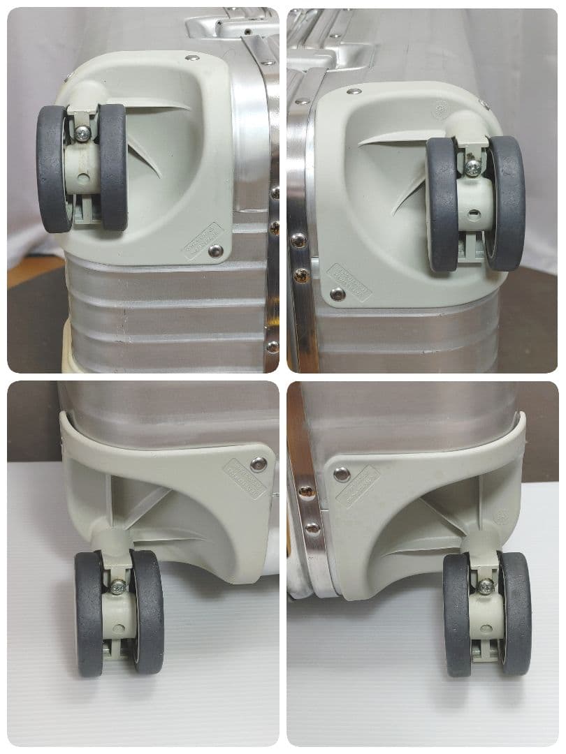 リモワ トパーズ 104L 4輪 青ロゴ アルミキャリーケース廃盤ヴィンテージ