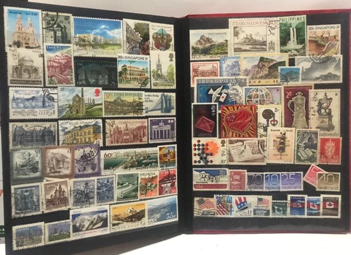 世界の使用済切手アルバム②