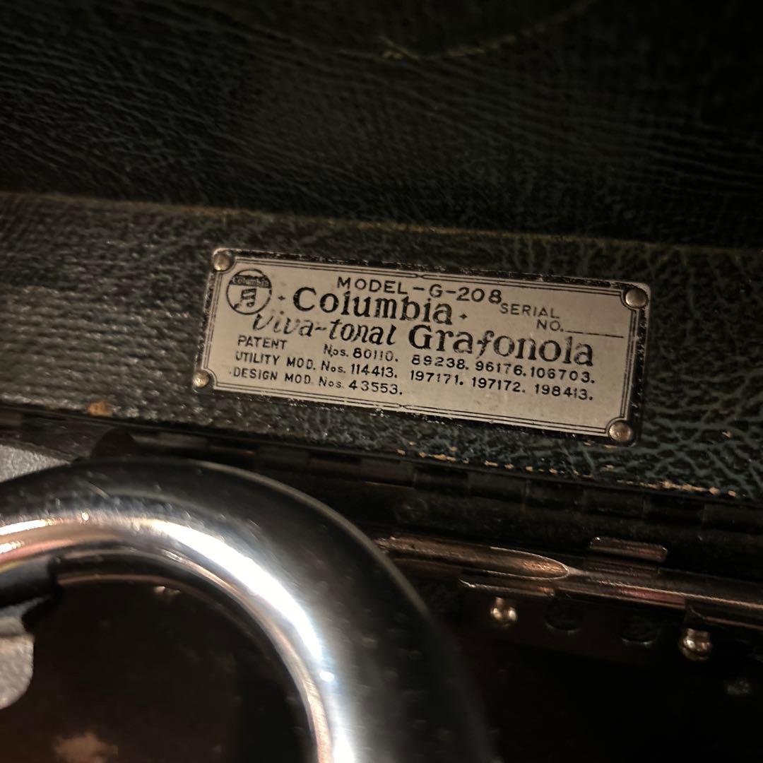 １９３０年代のコロムビア蓄音機、動品