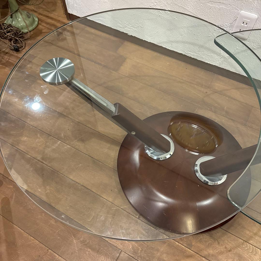 【NathAeal】ロナルド シュミット ガラステーブル