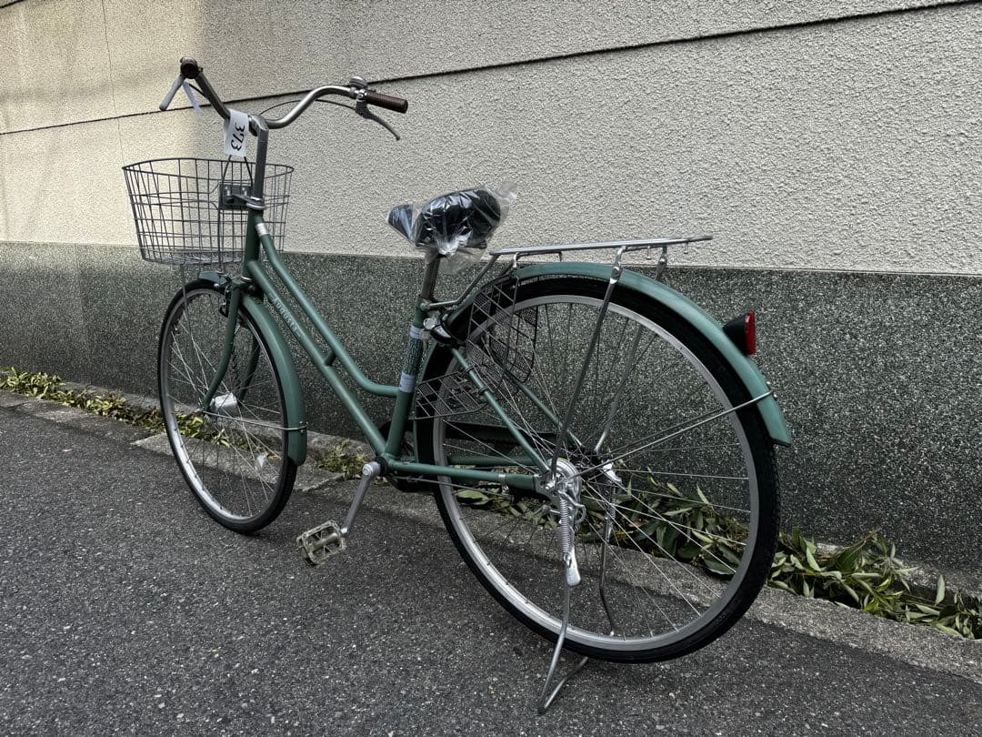 373番　全車両格安販売‼️ 27インチ オートライト　ママチャリ　シティサイクル