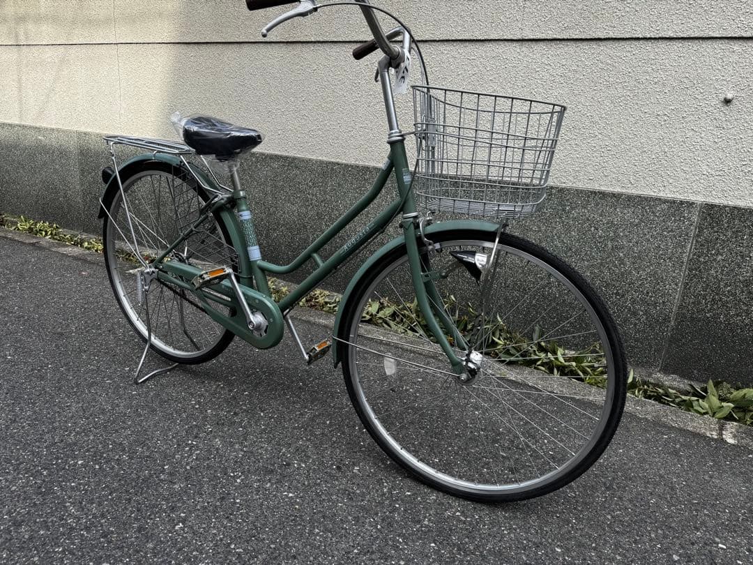 373番　全車両格安販売‼️ 27インチ オートライト　ママチャリ　シティサイクル