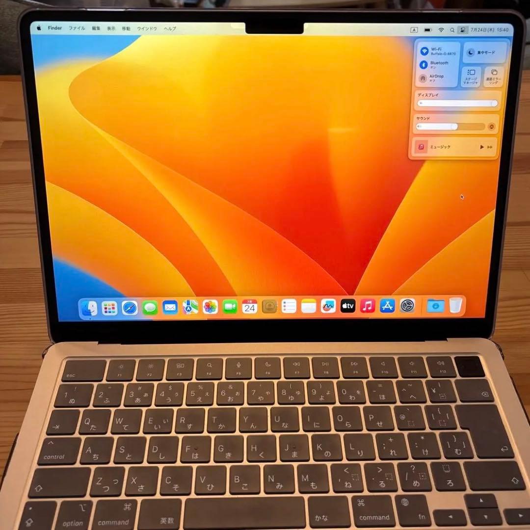ありりんさん専用【充放電8回】13 MacBook Air M2 256GB