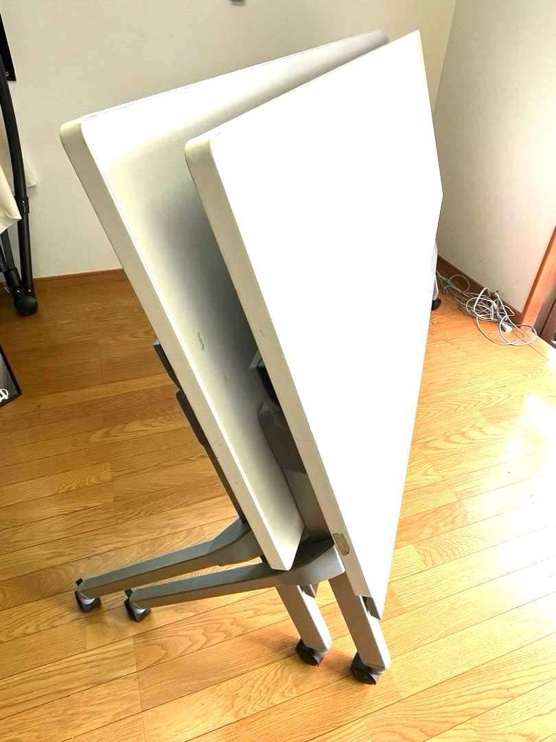 【名古屋引取限定 】オカムラ長机 折りたたみ式 オフィス 会議テーブル